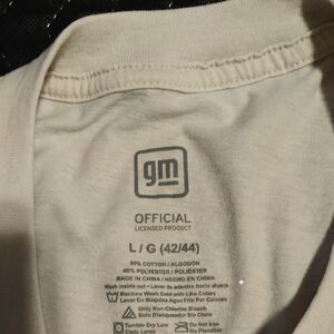 GM CHEVROLET CHEVY BLAZER Men's White Short Sleeve Tee VINTAGE SIZE LARGE